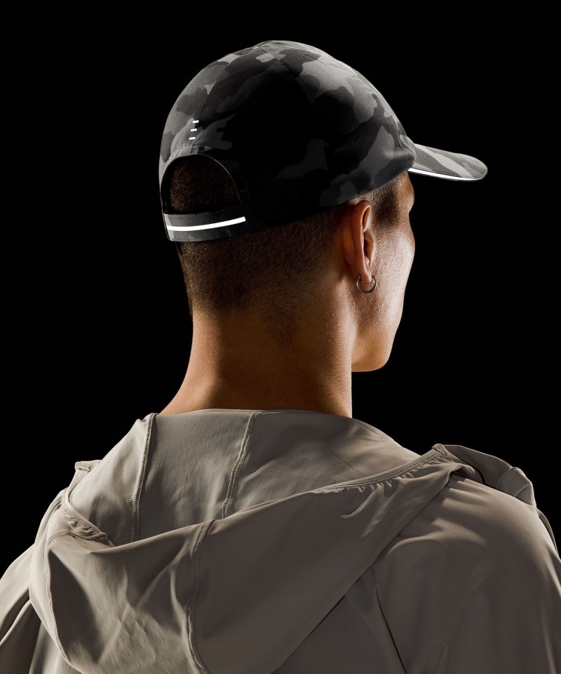 Lululemon Men's Fast and Free Running Hat Heritage 365 Camo Rhino Grey Multi Online Outlet Sale