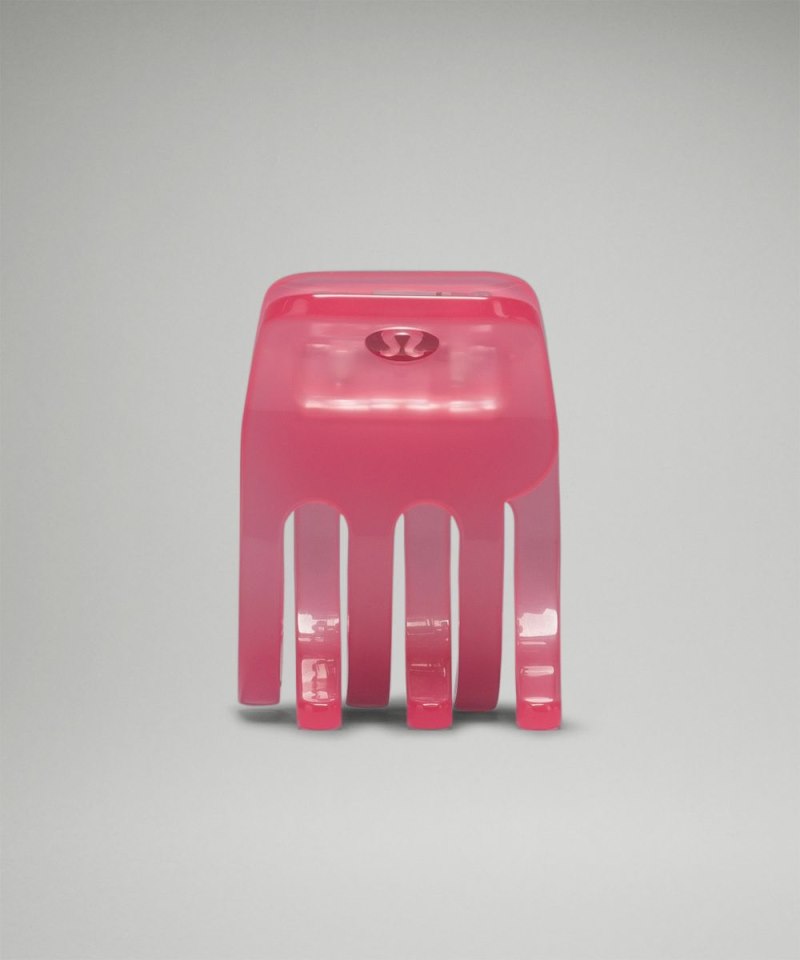 Lululemon Criss-Cross Claw Clip *Small Sakura Pink Online Outlet Sale