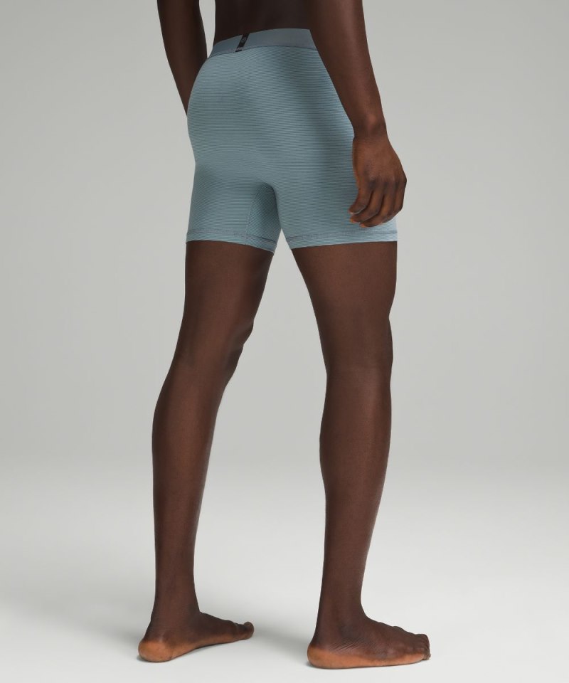 Lululemon Always In Motion Boxer 5" *3 Pack Jumie Stripe Anchor Black / Jumie Stripe Cloud Blue Belgian Blue / Jumie Stripe Cyber Violet Grape Thistle Online Outlet Sale