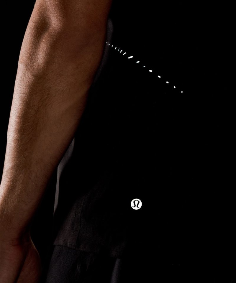 Lululemon Fast and Free Short-Sleeve Shirt Black Online Outlet Sale