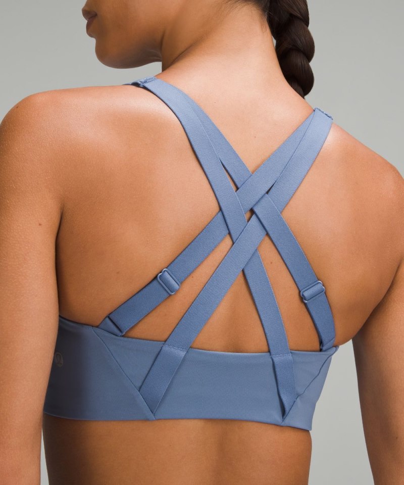 Lululemon lululemon Energy Bra High Support Zip-Front *High Support, B–G Cups Oasis Blue Online Outlet Sale