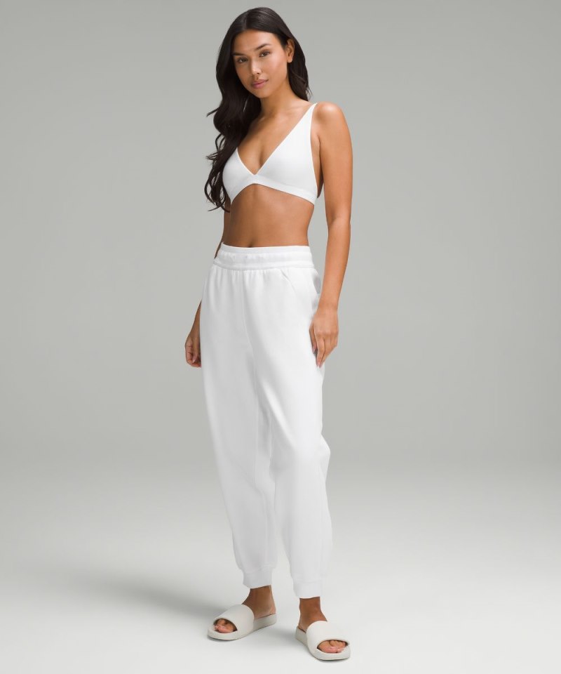 Lululemon Wundermost Ultra-Soft Nulu Triangle Bralette A–D Cups White Online Outlet Sale