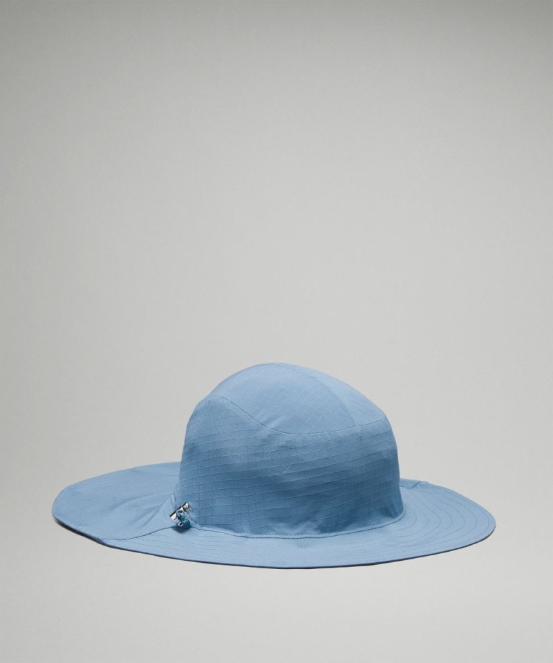 Lululemon Women's Cinchable Wide Brim Bucket Hat Utility Blue Online Outlet Sale