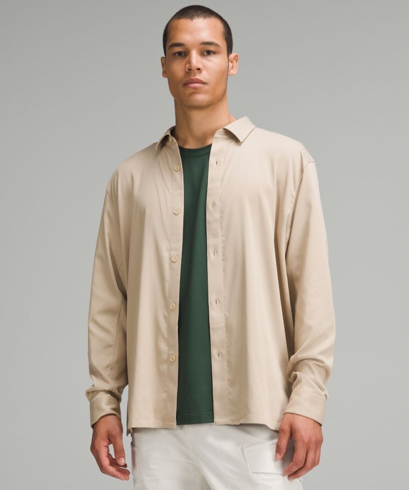 Lululemon Relaxed-Fit Long-Sleeve Button-Up Trench Online Outlet Sale