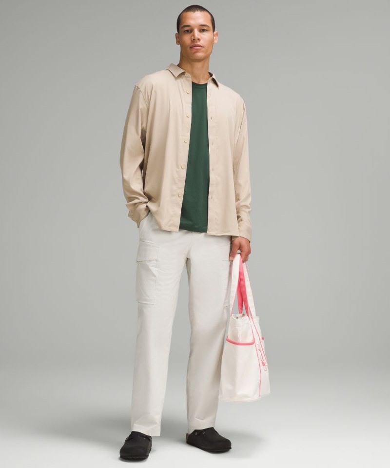 Lululemon Relaxed-Fit Long-Sleeve Button-Up Trench Online Outlet Sale