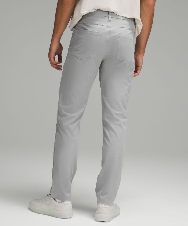 Lululemon ABC Classic-Fit 5 Pocket Pant 32"L *Warpstreme Silver Drop Online Outlet Sale