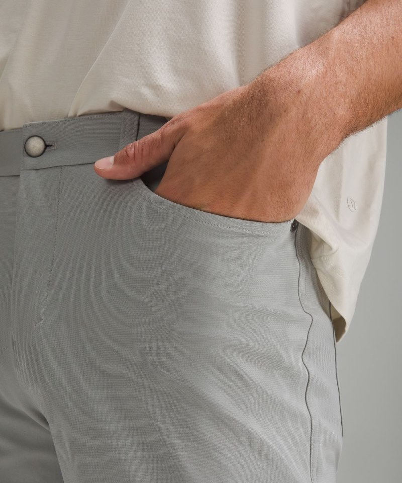 Lululemon ABC Classic-Fit 5 Pocket Pant 32"L *Warpstreme Silver Drop Online Outlet Sale