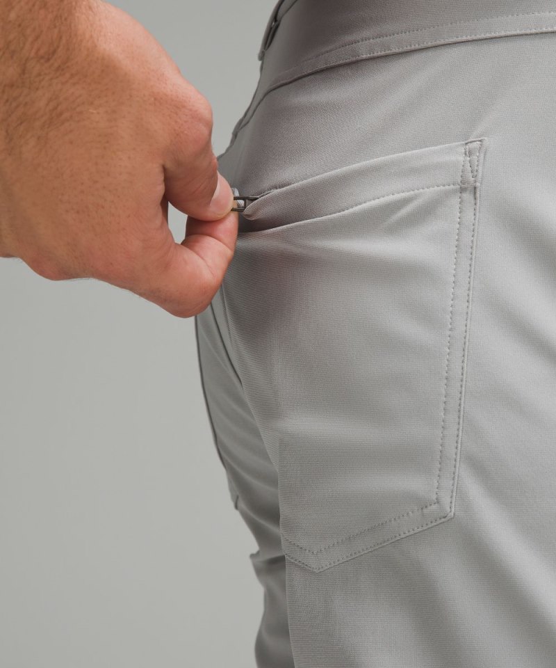 Lululemon ABC Classic-Fit 5 Pocket Pant 32"L *Warpstreme Silver Drop Online Outlet Sale