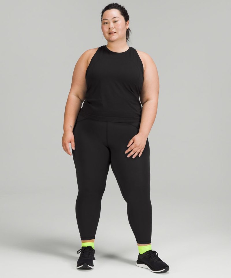 Lululemon Swiftly Tech High-Neck Tank Top 2.0 *Race Length Black / Black (not available) Online Outlet Sale