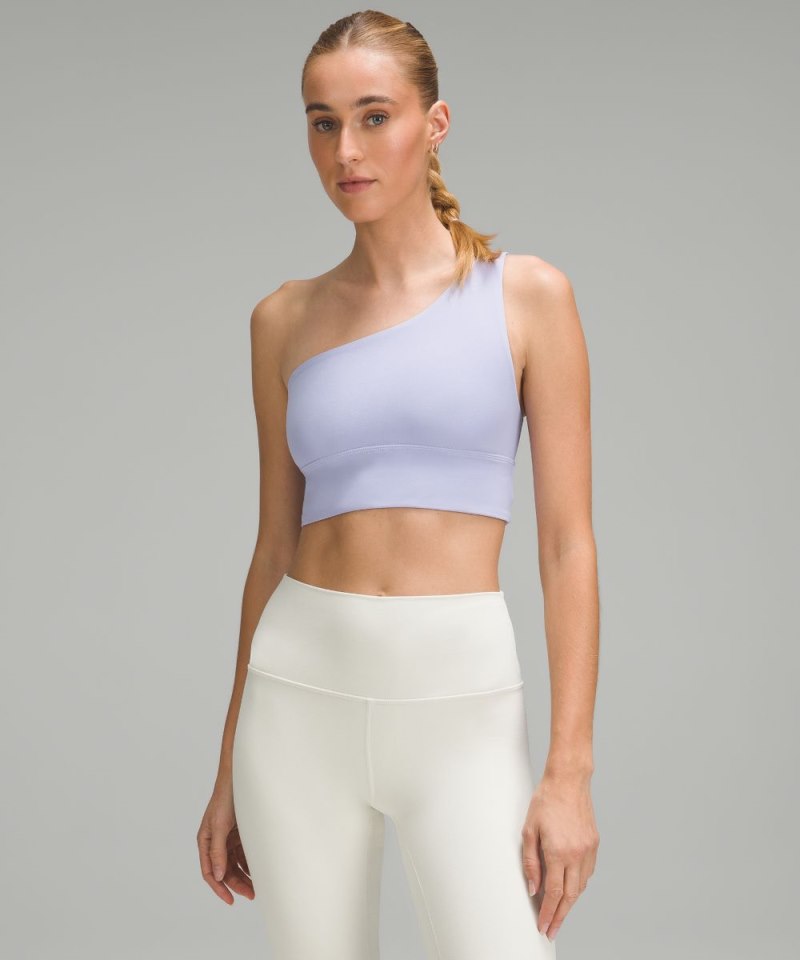 Lululemon lululemon Align™ Asymmetrical Bra *Light Support, A / B Cup Lilac Smoke Online Outlet Sale