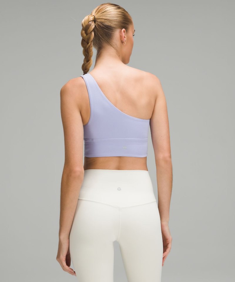 Lululemon lululemon Align™ Asymmetrical Bra *Light Support, A / B Cup Lilac Smoke Online Outlet Sale