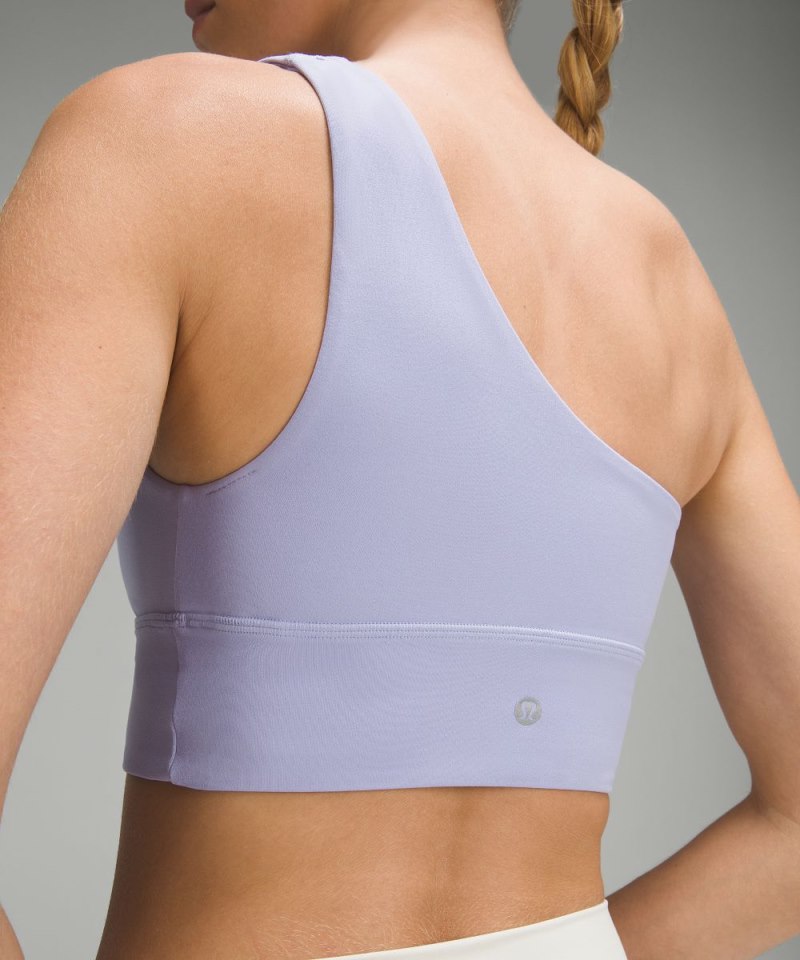 Lululemon lululemon Align™ Asymmetrical Bra *Light Support, A / B Cup Lilac Smoke Online Outlet Sale