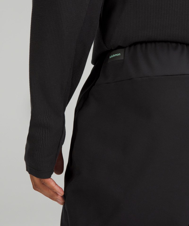 Lululemon Rulu Fleece Base Layer Hiking Pant Black Online Outlet Sale