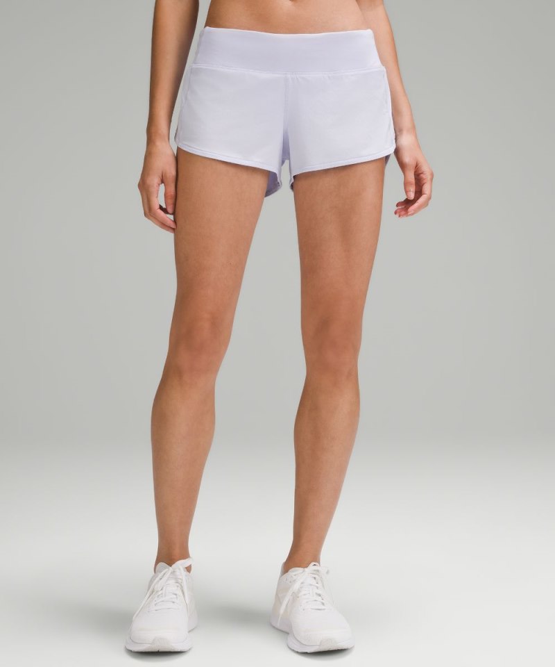 Lululemon Speed Up Low-Rise Lined Short 2.5" Pastel Blue Online Outlet Sale