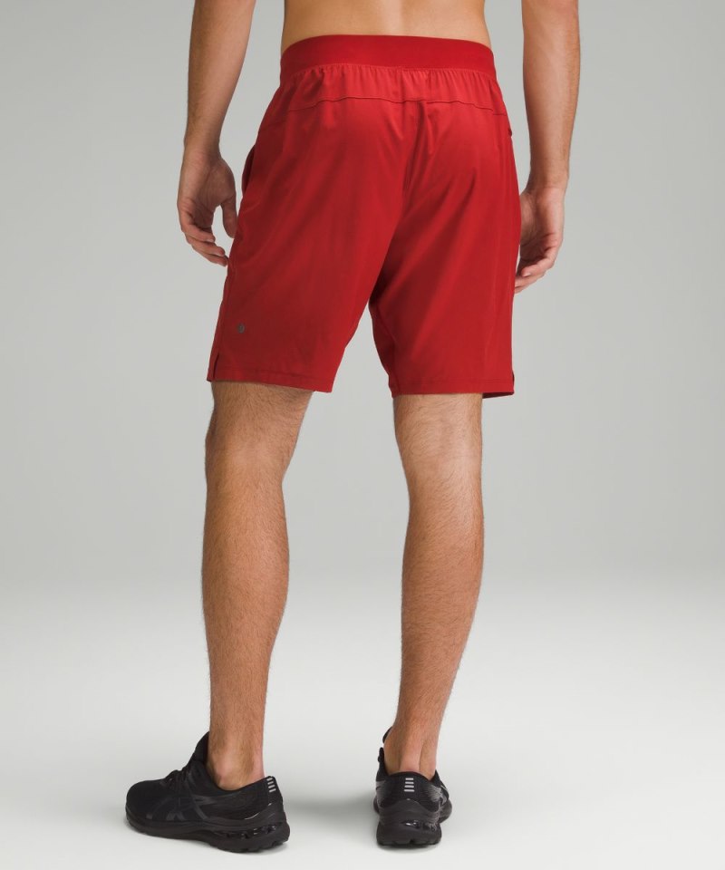 Lululemon T.H.E. Linerless Short 9" Sport Red Online Outlet Sale
