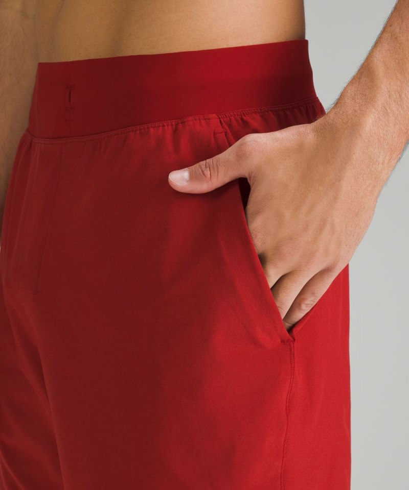 Lululemon T.H.E. Linerless Short 9" Sport Red Online Outlet Sale