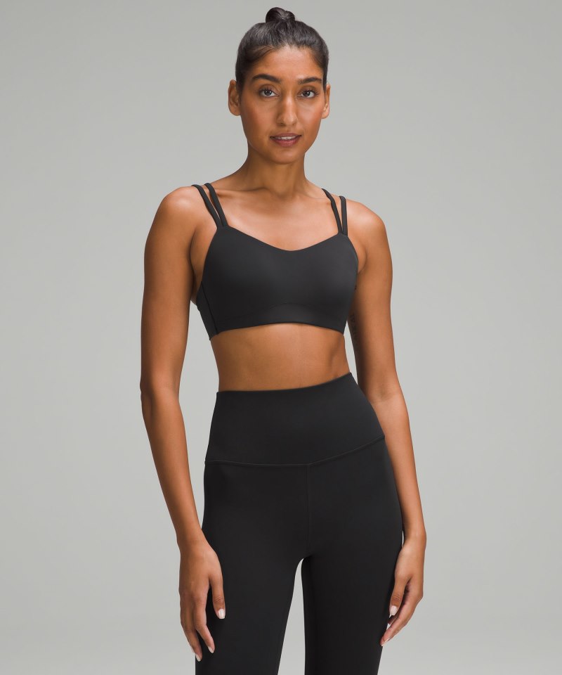 Lululemon Like a Cloud Bra 2 Pack *Light Support, B / C Cup Black / White Online Outlet Sale