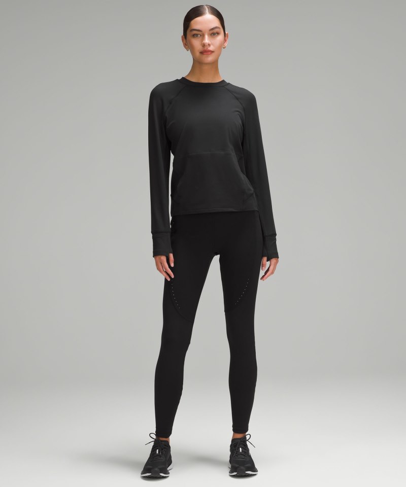 Lululemon Cold Weather High-Rise Running Tight 28" Black Online Outlet Sale
