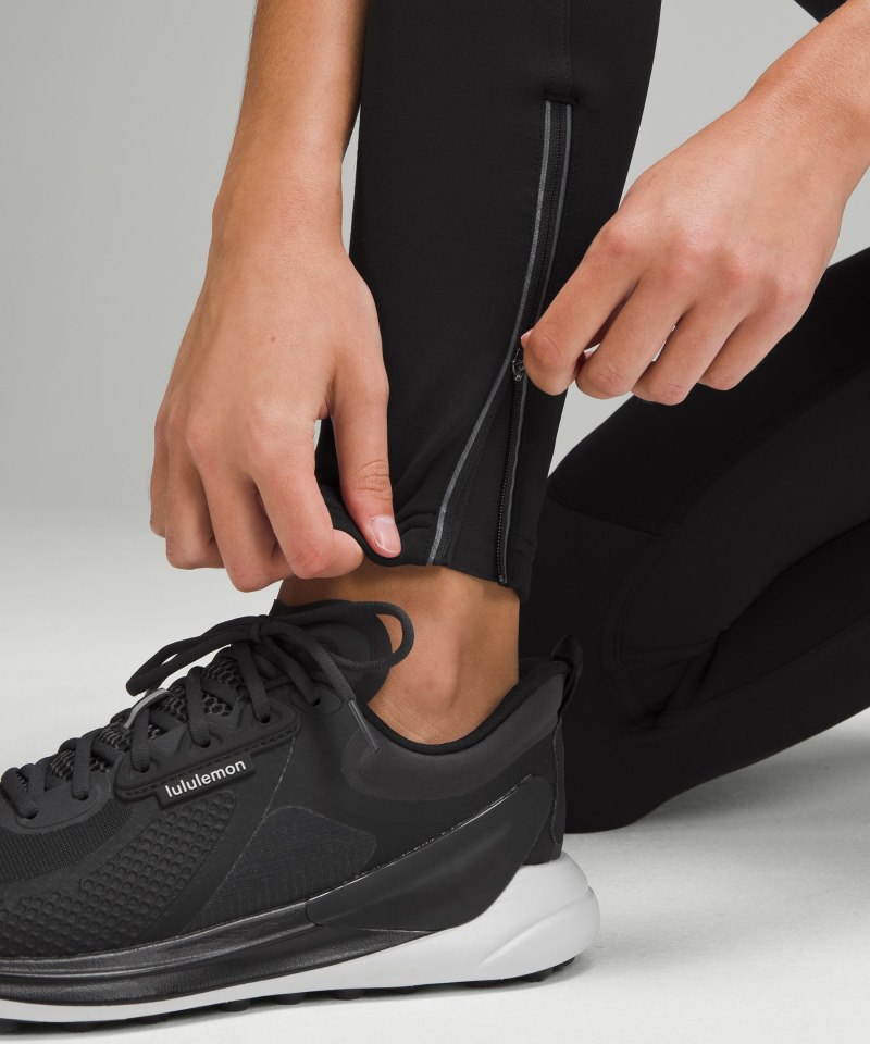 Lululemon Cold Weather High-Rise Running Tight 28" Black Online Outlet Sale