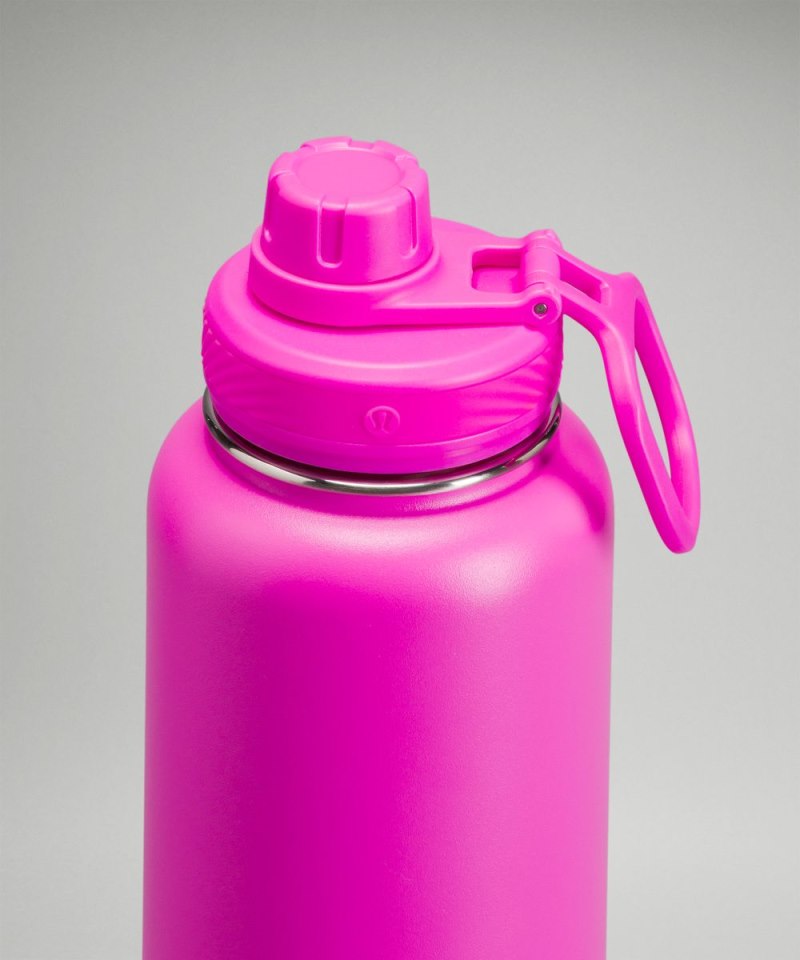 Lululemon Back to Life Sport Bottle 32oz Sonic Pink Online Outlet Sale