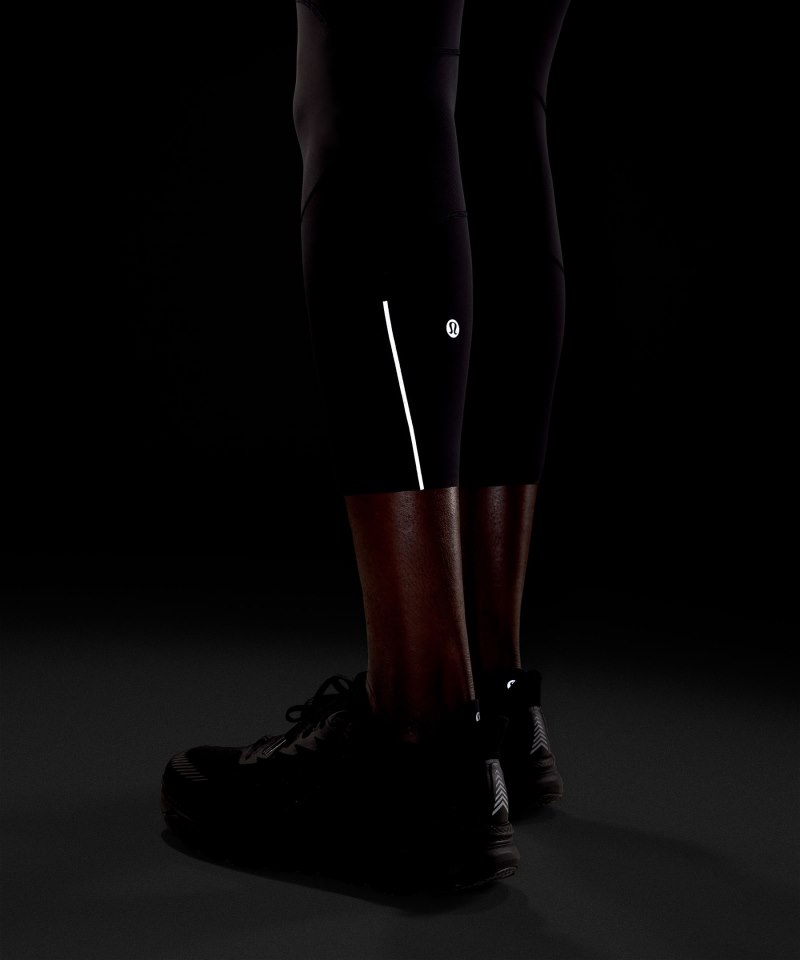 Lululemon Surge Tight 22" *Nulux Black Online Outlet Sale