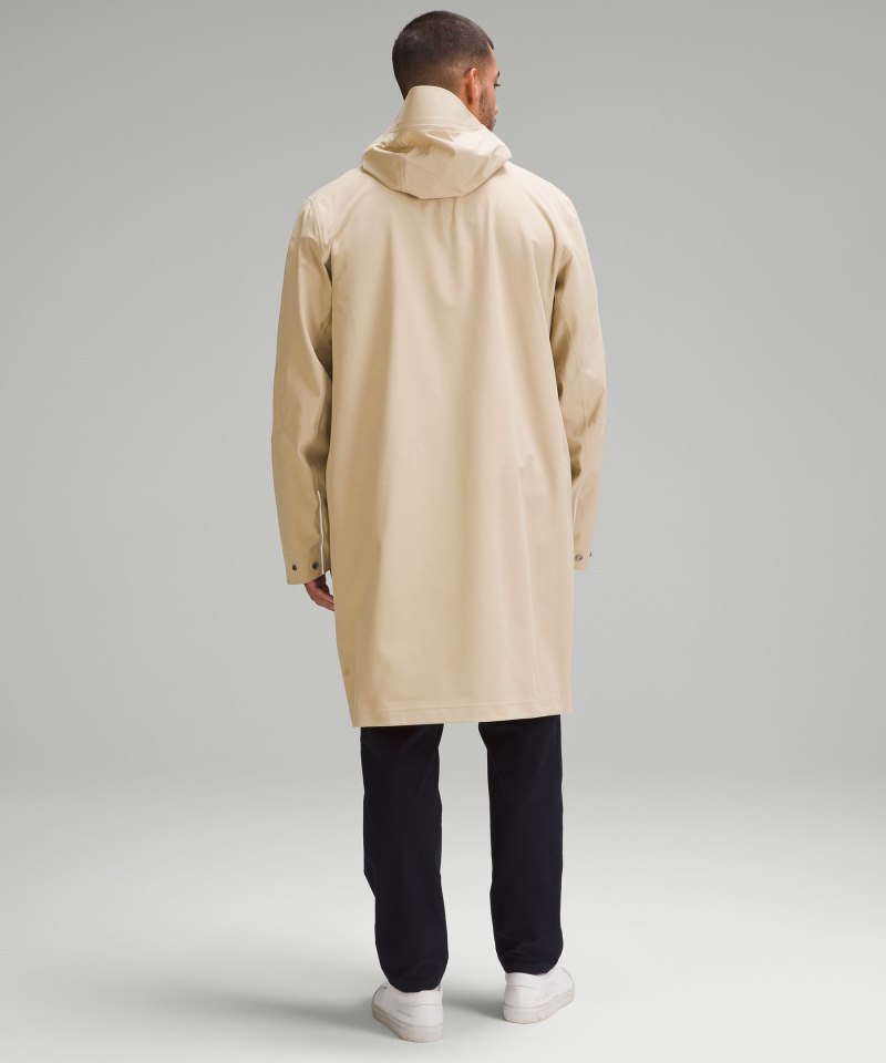 Lululemon Storm Field StretchSeal Long Jacket Trench Online Outlet Sale