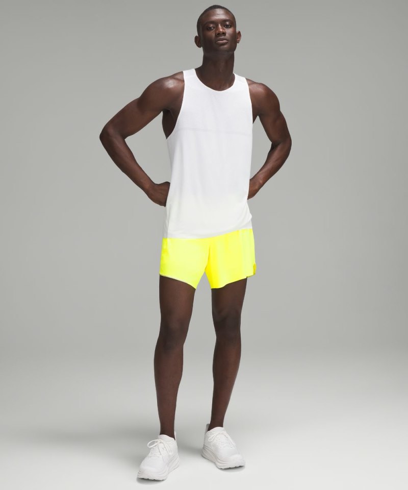 Lululemon Fast and Free Lined Short 6" Highlight Yellow Online Outlet Sale