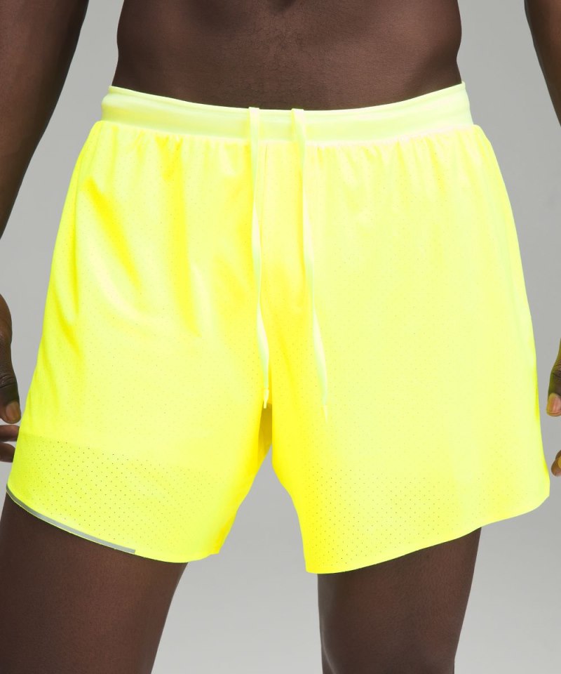 Lululemon Fast and Free Lined Short 6" Highlight Yellow Online Outlet Sale