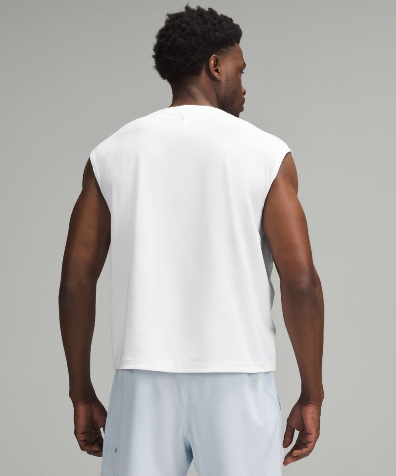 Lululemon Mesh Training Tank Top White Online Outlet Sale