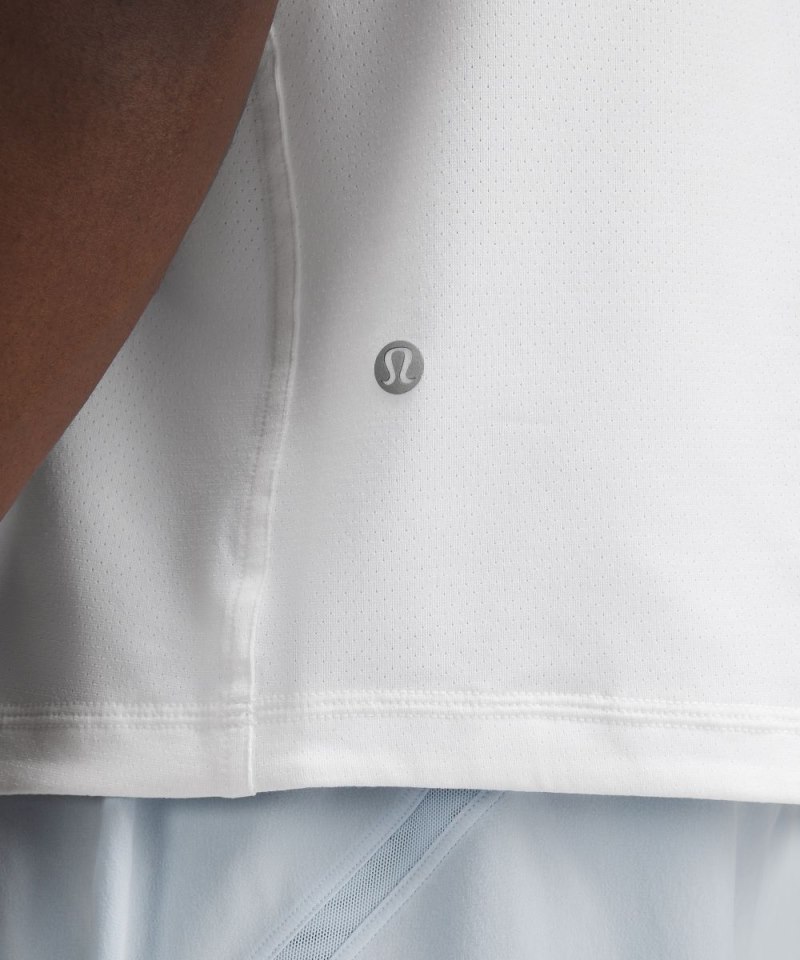 Lululemon Mesh Training Tank Top White Online Outlet Sale