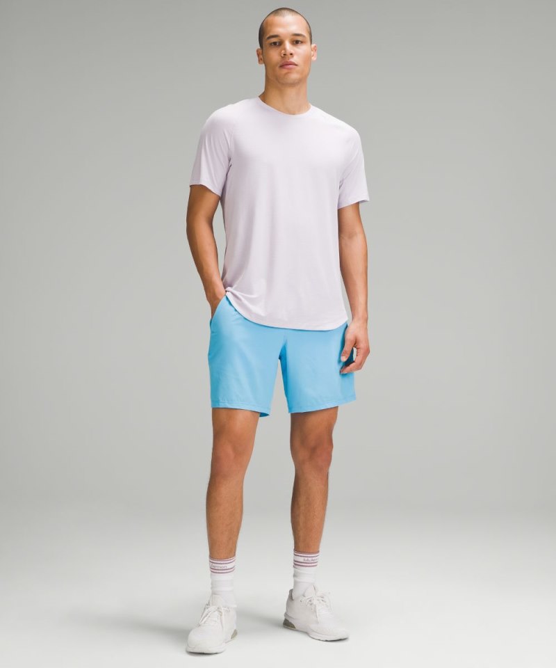 Lululemon Pace Breaker Lined Short 7" Kayak Blue Light Online Outlet Sale