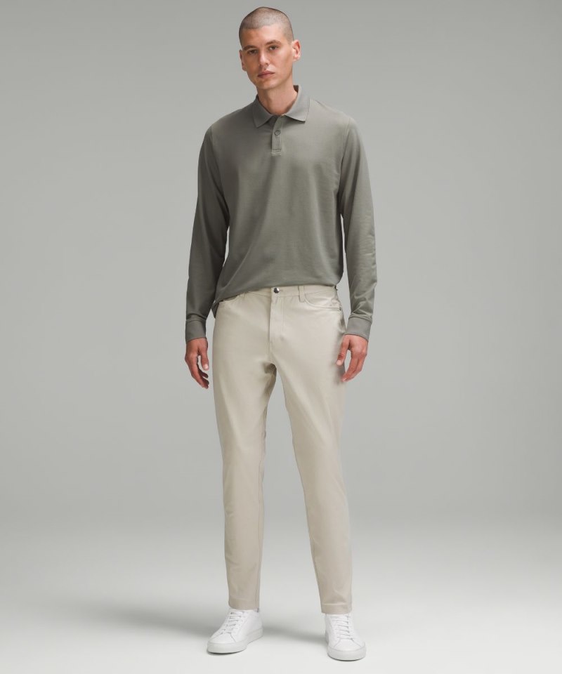 Lululemon ABC Slim-Fit 5 Pocket Pant 32"L *Warpstreme Raw Linen Online Outlet Sale