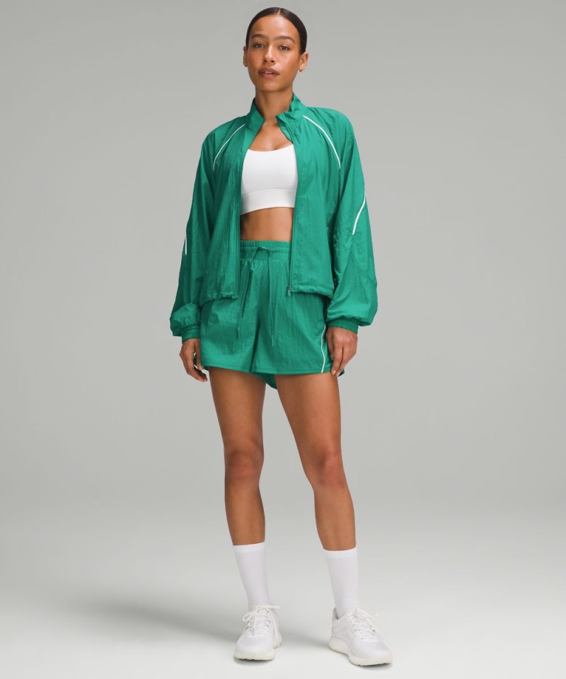 Lululemon License to Train High-Rise Lightweight Short 4" Cascadia Green Online Outlet Sale