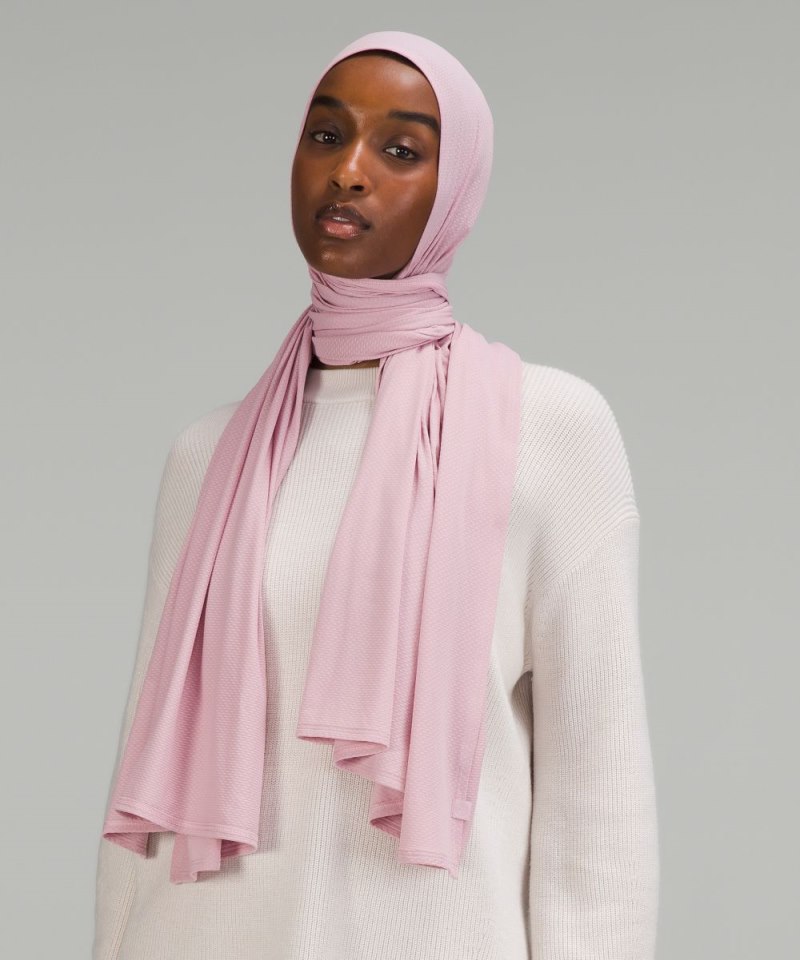 Lululemon Women's Scarf-Style Hijab Pink Peony Online Outlet Sale