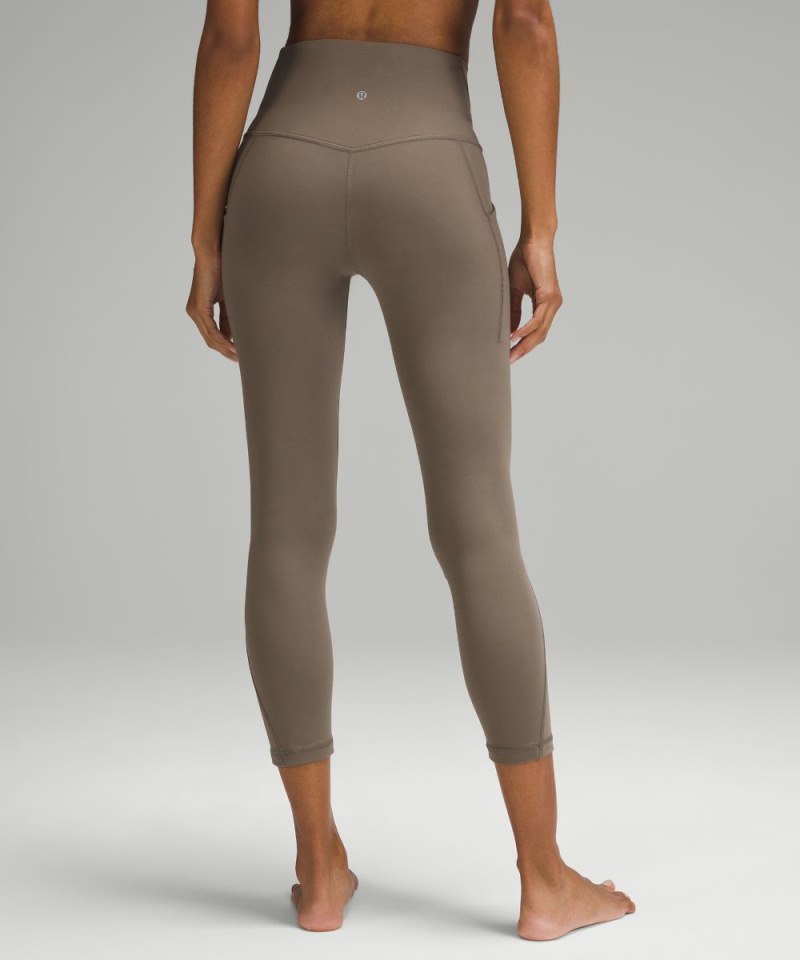 Lululemon lululemon Align™ High-Rise Crop with Pockets 23" Nomad Online Outlet Sale