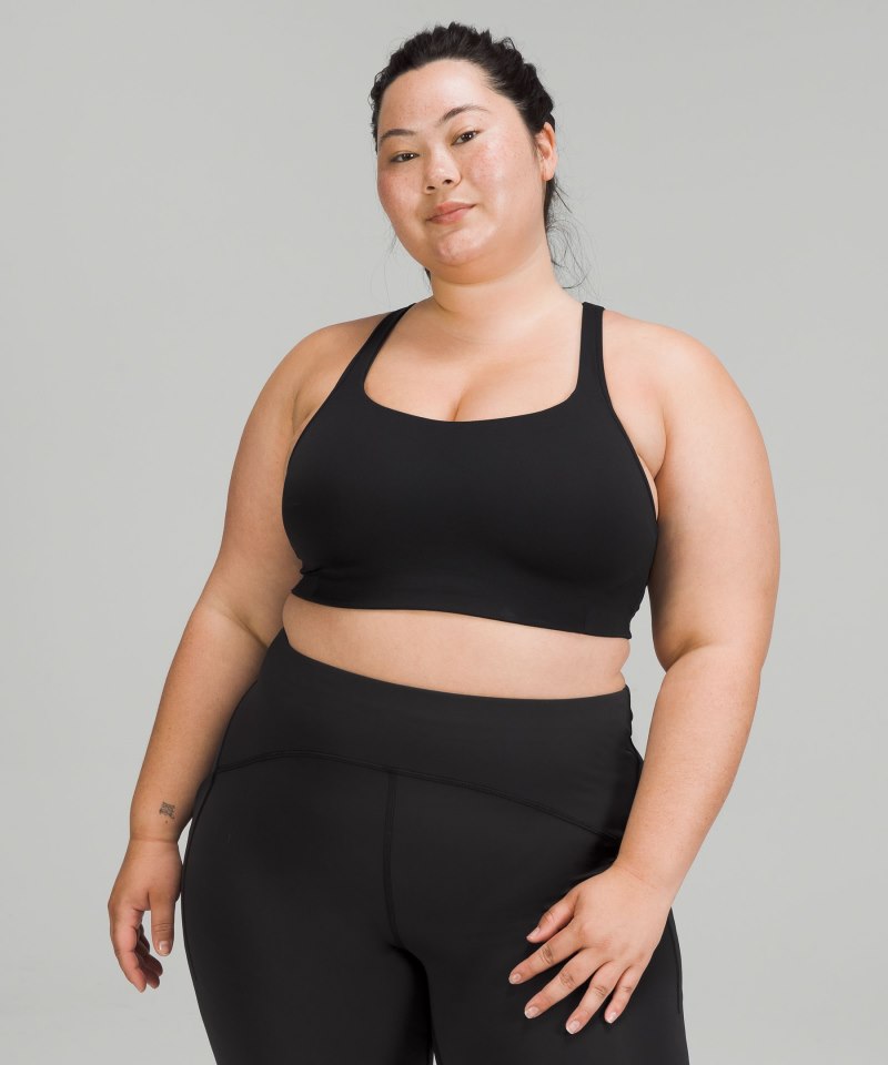 Lululemon All Powered Up Bra *Medium Support, A-G Cups Online Only Black Online Outlet Sale