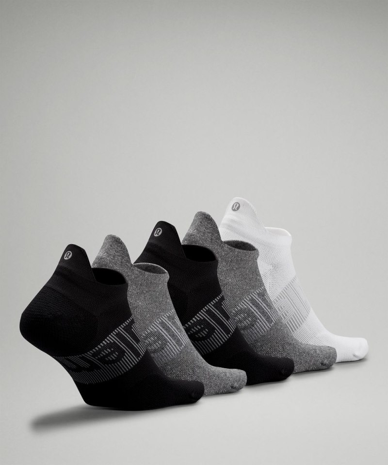 Lululemon Men's Power Stride Tab Socks *5 Pack Black / Heather Grey / White Online Outlet Sale