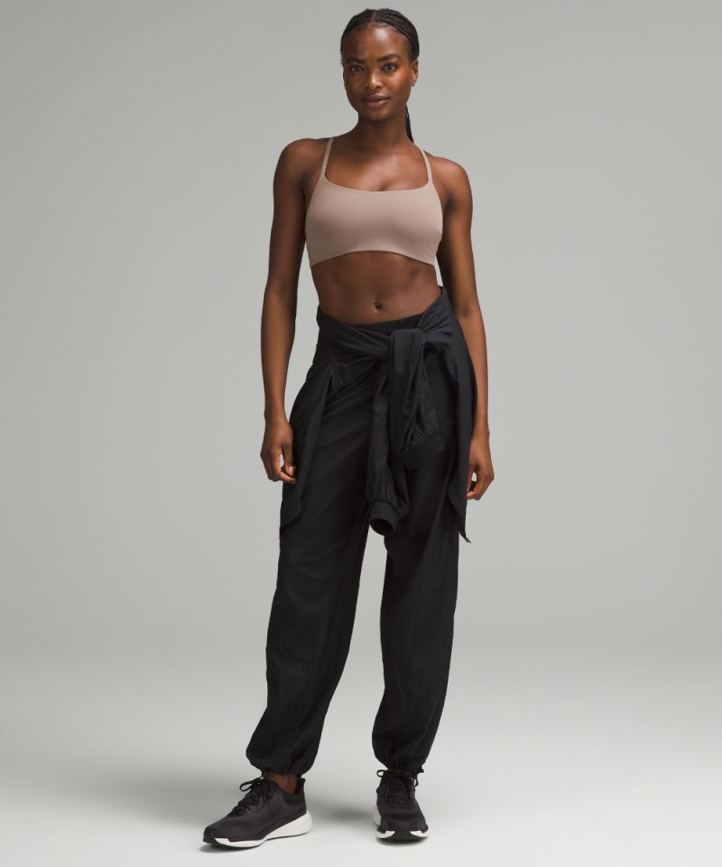 Lululemon Wunder Train Strappy Racer Bra *Light Support, C / D Cup Taupetastic Online Outlet Sale