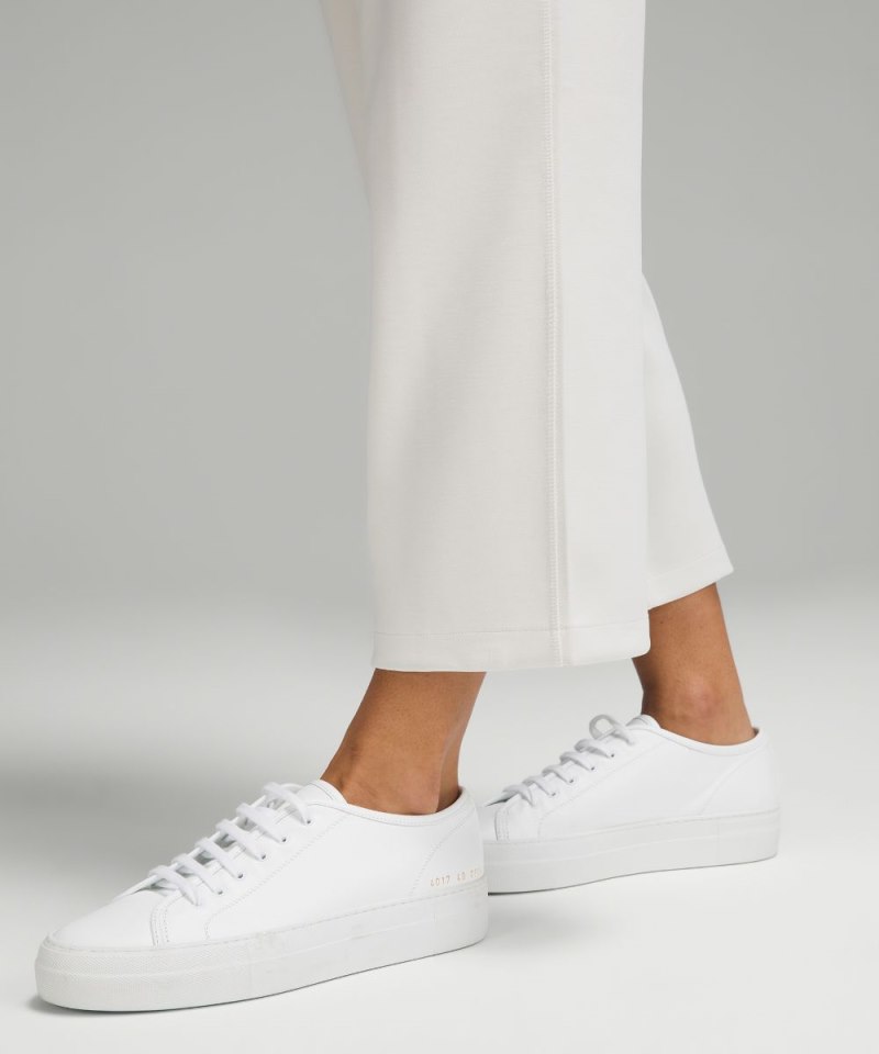 Lululemon Softstreme High-Rise Straight-Leg Cropped Pant Bone Online Outlet Sale