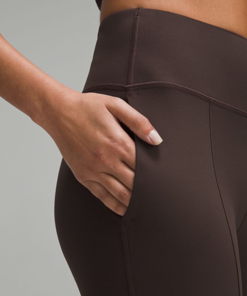 Lululemon Groove High-Rise Flared Pant with Pockets 32.5" Espresso (not available) Online Outlet Sale
