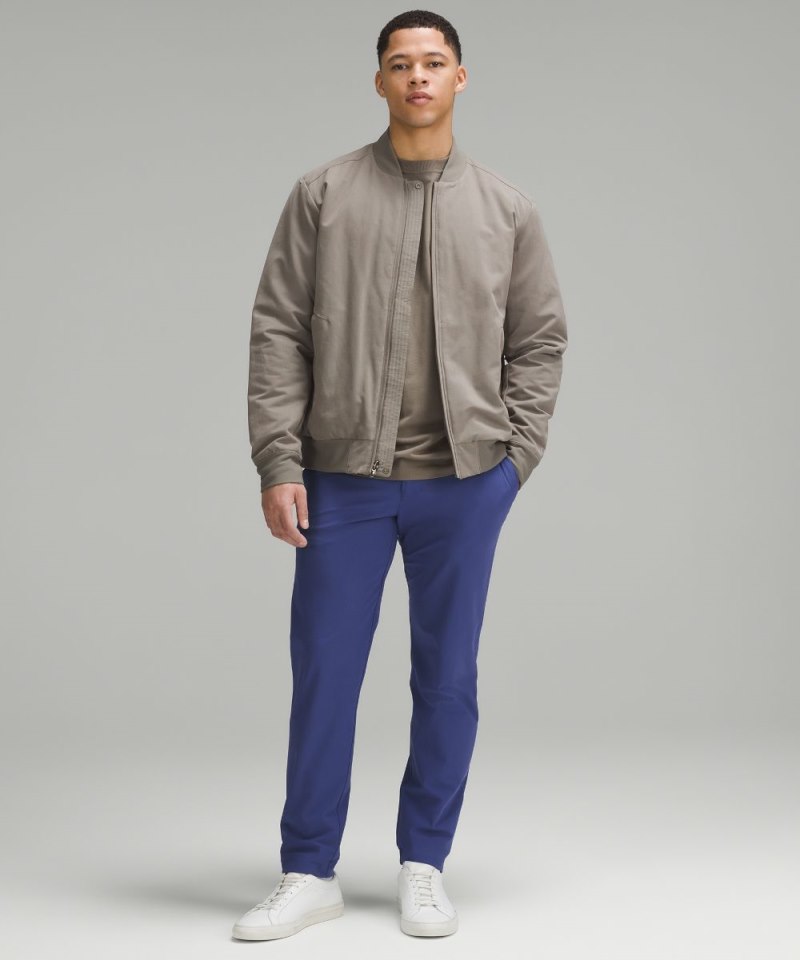 Lululemon ABC Slim-Fit Trouser 32"L *Warpstreme Gatsby Blue Online Outlet Sale