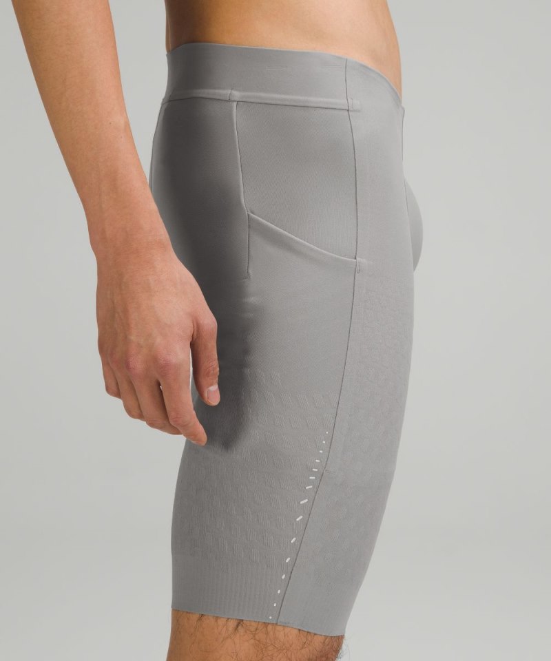 Lululemon SenseKnit Running Short 10" Gull Grey Online Outlet Sale