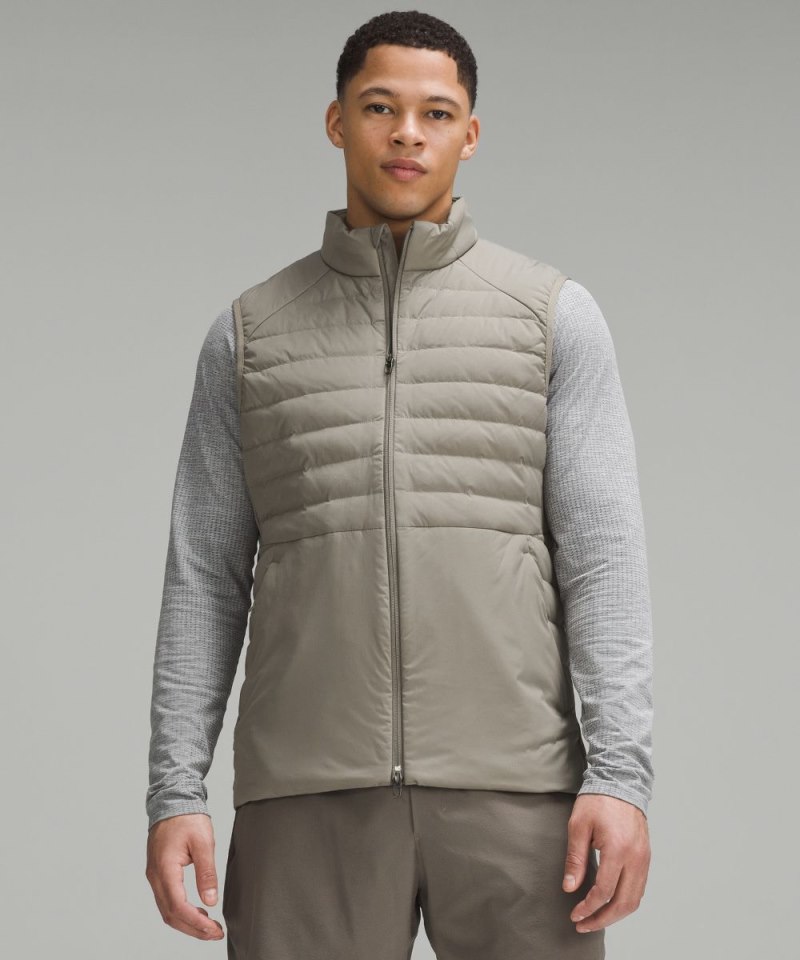 Lululemon Down for It All Vest Carbon Dust Online Outlet Sale