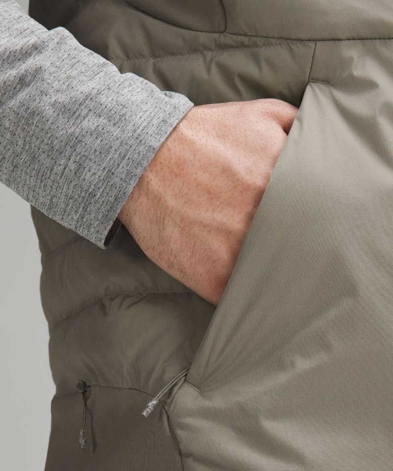 Lululemon Down for It All Vest Carbon Dust Online Outlet Sale