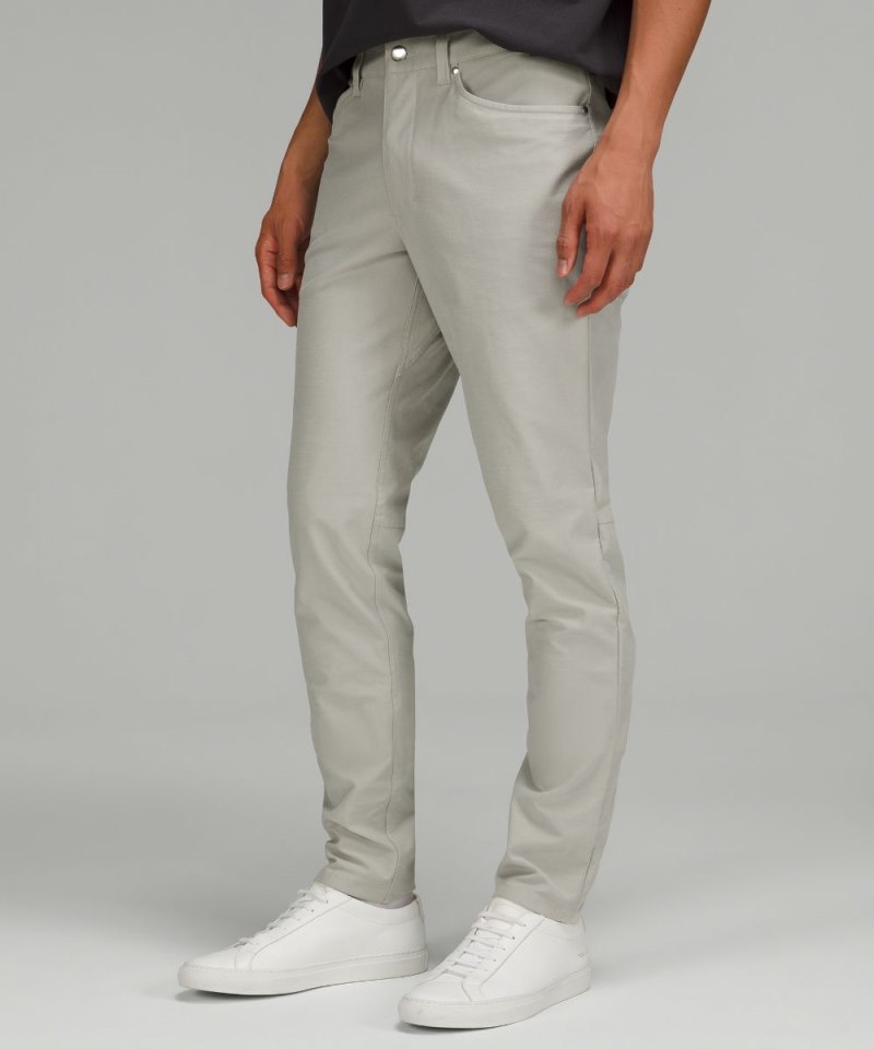 Lululemon ABC Slim-Fit 5 Pocket Pant 32"L *Utilitech Seal Grey Online Outlet Sale