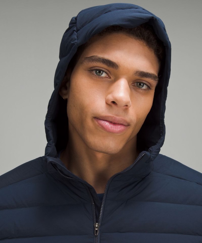 Lululemon Navigation Down Hoodie True Navy Online Outlet Sale