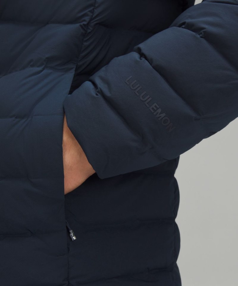Lululemon Navigation Down Hoodie True Navy Online Outlet Sale