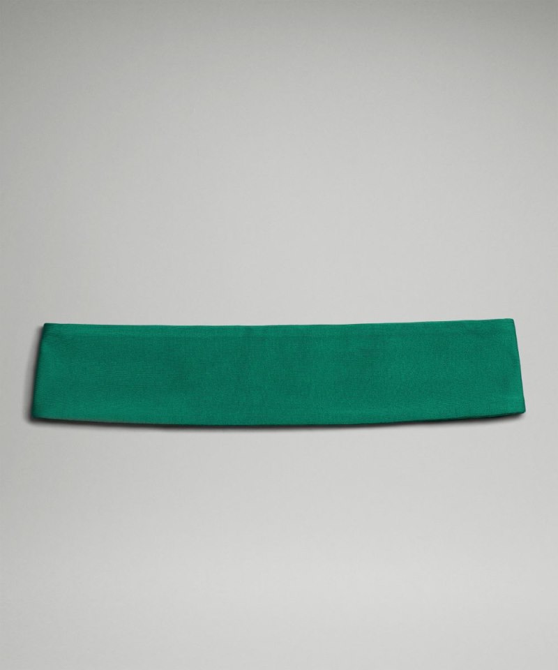 Lululemon Women's Luxtreme Training Headband Cascadia Green Online Outlet Sale