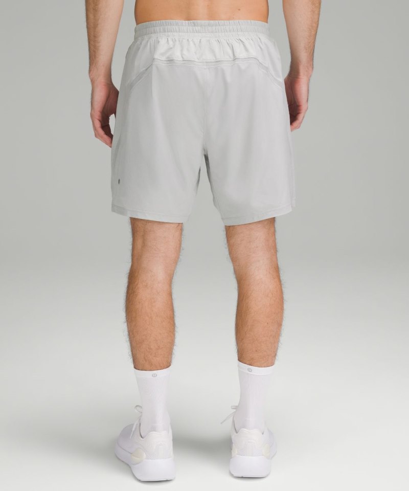 Lululemon Pace Breaker Lined Short 7" Seal Grey Online Outlet Sale