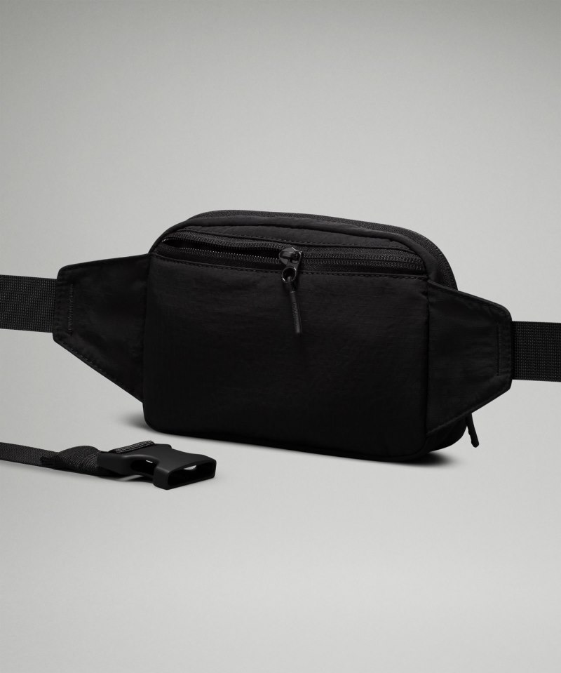 Lululemon Everywhere Belt Bag 1L *Ripstop Black Online Outlet Sale